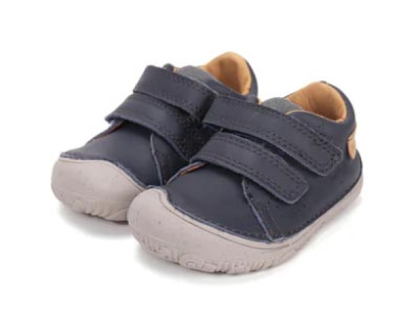 D.D. step Barefoot boty S073-61950B Royal Blue Dětské sandále Renbut 13-106A