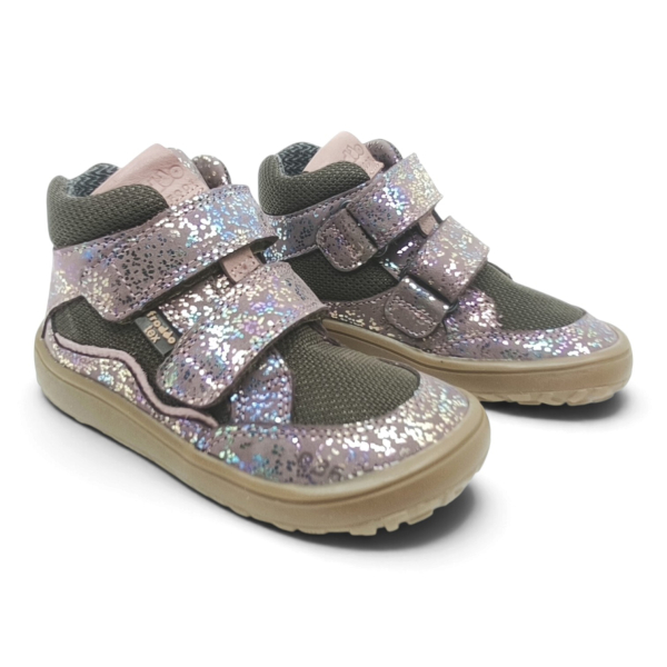 Froddo Barefoot G3110266-26 Pink Shine Dětské sandále Renbut 13-106A