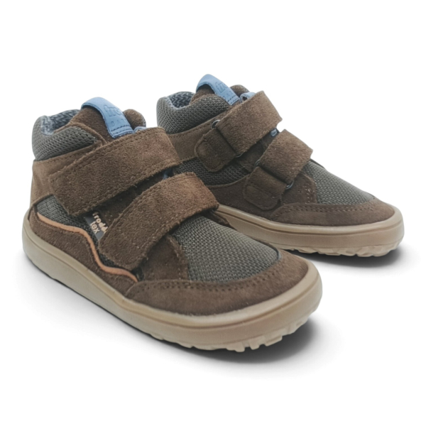 Froddo Barefoot G3110266-21 Dark Brown Dětské sandále Renbut 13-106A