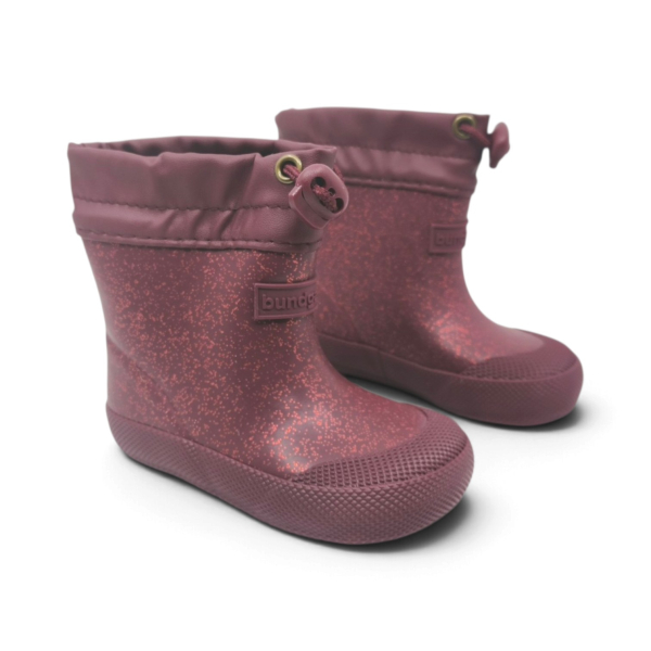 Zimní holínky Bundgaard Malik Berry Sparkle Dětské sandále Renbut 13-106A