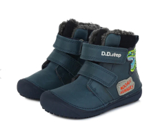 D.D.step Barefoot zimní obuv W063-968 Blue