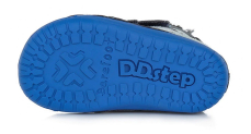 D.D.Step Barefoot zimní boty W070-327 Royal Blue