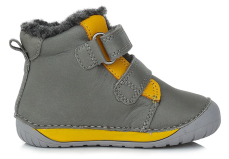 D.D.Step Barefoot zimní boty W070-337 Dark Grey