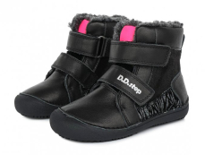 D.D.step Barefoot zimní obuv W063-356M Black