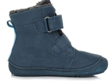 D.D.step Barefoot zimní obuv W063-321AM Royal Blue