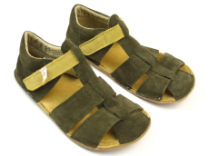 Ef Barefoot sandálky Zielony
