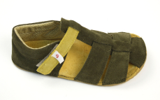 Ef Barefoot sandálky Zielony