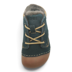 Koel Barefoot Crawl Ava Leather Wool 110 Blue Koel Barefoot Crawl Ava Leather Wool 110 Blue