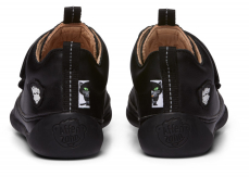 Affenzahn Leather sneaker Black Panther - Triple Black