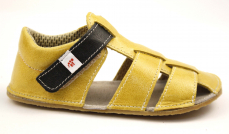Ef Barefoot sandálky Žlutá
