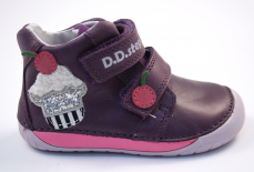 D.D. step Barefoot dívčí celoroční boty S070-612