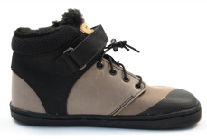 Zimní boty Pegres Barefoot BF40 Capuccino