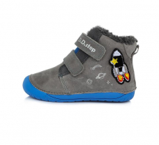 D.D.Step Barefoot zimní boty W070-252A Grey