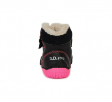 D.D.Step Barefoot zimní boty W070-990 Black