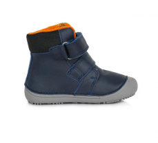 D.D.step Barefoot zimní obuv W063-284L Royal Blue