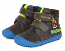 D.D.step Barefoot zimní obuv W063-284A Dark Grey