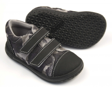 Jonap Barefoot chlapecké boty B16SV černý maskáč