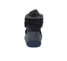 D.D.Step Barefoot zimní boty W073-688A Royal Blue