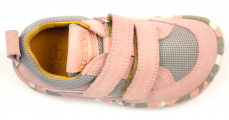 Boty Froddo Barefoot Grey Pink  G3130200-6