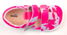 Beda Barefoot sandály Pink Military