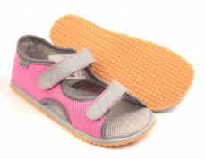 Beda Boty Barefoot sandálky Pink